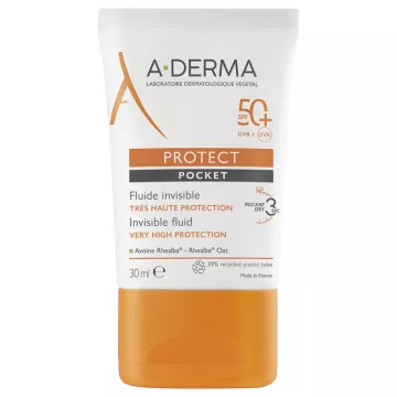 Aderma Protect SPF50+ onzichtbare vloeistof