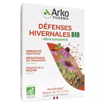 Arkofluide Organic Winter Defenses 20 Frascos