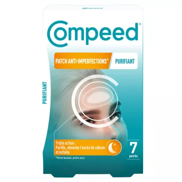 Compeed Patch noturno purificante anti-imperfeições 7 adesivos