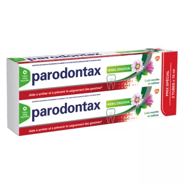 Parodontax Dentifrice Herbal Sensation 2x75 ml