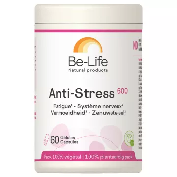 Be-Life Antiestrés 600 Fatiga - Sistema Nervioso 60 cápsulas