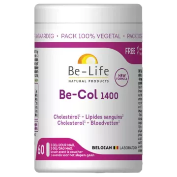 Be-Life Be-Col 1400 Cholestérol 60 gélules