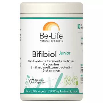Be-Life Bifibiol Junior Fermentos Lácticos 60 cápsulas