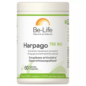 BIOLIFE Harpago 750 BIO flexibele verbinding 60 CAPSULES