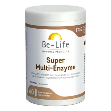 Be-Life Super Multi-Enzyme Complexe d'Enzymes et d'Acides Aminés