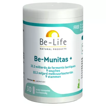 Bio-Life Be-Life Be-Munitas+ Ferments Lactiques 30 gélules