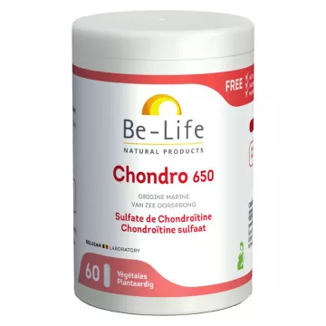 Be-Life Chondro 650 Sulfate de Chondroïtine 60 gélules