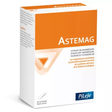 Pileje Astemag Magnesium bioavailable 20 sticks