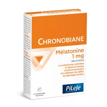PILEJE CHRONOBIANE MELATONINE 30 scored tablets