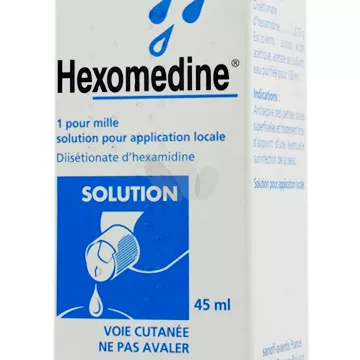 HEXOMEDINE 1 POUR MILLE FLACON 45 ML