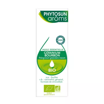 Phytosun Arôms Biologische Bourbon Geranium Essentiële Olie