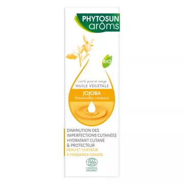 Óleo vegetal orgânico de Jojoba Phytosun Aroms