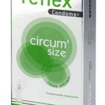 PRESERVATIF REFLEX CONDOMS CIRCUM'SIZE 12