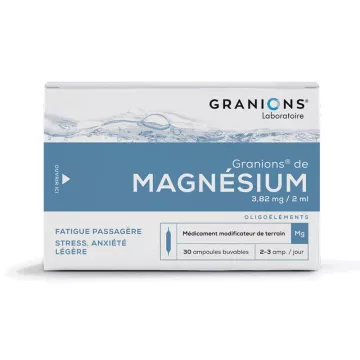 Granions Magnesium Trace Element 30 drinkbare flesjes