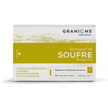 Granions SULPHUR Ampullen 2ML 30