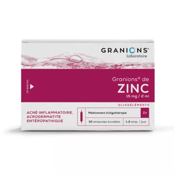 Granions ZINCO BULBS POTÁVEL 2ML 30