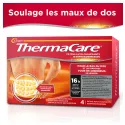Thermacare - Adesivo Autoaquecível para a Parte Inferior das Costas - Caixa de 4