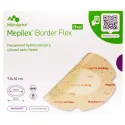 Mepilex Border Flex Oval: apósito hidrocoloidal con silicona y fijación automática