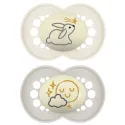Mam Sucette Original Nuit +6 Mois lot de 2 Ref 23