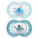 Mam Pacifier Original Classic + набор из 2 штук на 6 месяцев, арт. 24