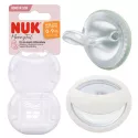 Ciuccio Nuk Mommyfeel in silicone 0-6 mesi Confezione da 2