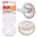 Ciuccio Nuk Mommyfeel in silicone 0-6 mesi Confezione da 2