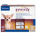 Effitix Spot On Pipettes Antiparasitaires Externe Chien
