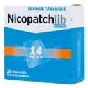 NicopatchLib Nicotine Sevrage Tabagique 14mg / 24h Patchs