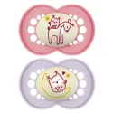Mam Sucette Original Nuit +18 mois lot de 2 Ref 40