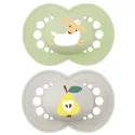 Mam Sucette Original Nature +6 Mois lot de 2 Ref 49