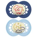 Mam Sucette Original Nuit +18 mois lot de 2 Ref 40