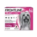 Frontline Tri-Act Chiens XS 2-5 kg 6 pipettes