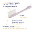 Brosse à dent Inava Chirurgicale 15/100 post-opératoire