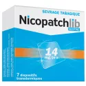 NicopatchLib Nikotin Raucherentwöhnung 14mg / 24h Pflaster