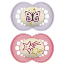 Mam Sucette Original Nuit +18 mois lot de 2 Ref 40