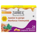 Zarbeil Throat & Immunity Lozenges 24 pastilhas