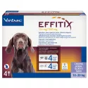Effitix Spot On Pipettes Antiparasitaires Externe Chien