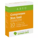 Abso Compresses Non-Woven Sterile Green Brand