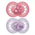 Mam Pacifier Original Colors of Nature +6 Months Pattern set of 2 Ref 49