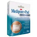 Medipore + PAD kleefverband 10x10cm Steril BOX 10
