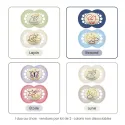 Mam Sucette Original Nuit +18 meses Lote de 2 Ref 40