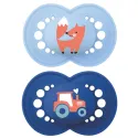 Mam Sucette Original Nature +6 Mois lot de 2 Ref 49