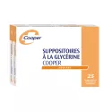GLICERINA SUPOSITÓRIO ADULTO COOPER BOX 25/50/100