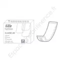 Camadas linha reta Classic Pad Lille Healthcare Caixa de 30