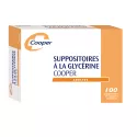 GLICERINA SUPPOSITORY ADULTO COOPER BOX 25/50/100