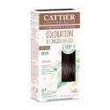 Cor natural do cabelo de Cattier com argila