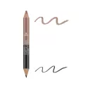 Avril Organic Makeup Lidschatten und Liner Duo