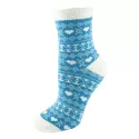 Airplus Cabine Socks Femme Chaussettes Motif Bleu