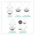 Umidificatore a ultrasuoni Puressentiel Topo