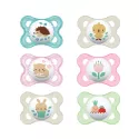 Chupete Mam Original Animals 2-6 Meses set de 2 Ref 4